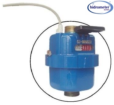 cheap Volumetric liquid filled meter brass body with remote cable suppliers
