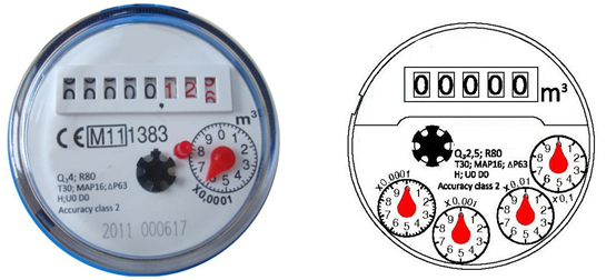 buy  Single Jet Dry Type Water Meter  manufacturer